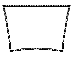 Drawing of High Durability Atlantic 42 Trampoline for sale.