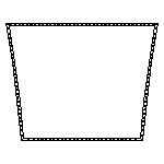 Drawing of High Durability Beneteau 34 Trampoline for sale.