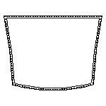 Drawing of High Durability Catana 381 Trampoline for sale.