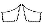 Drawing of High Durability Corsair 27 Bow Trampoline for sale.