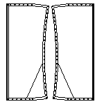 Drawing of High Durability Corsair 31P99 Wing Trampoline for sale.