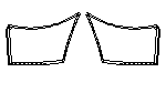 Drawing of High Durability Corsair D/S 750 Bow Trampoline for sale.