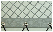 Ultra Pro Netting with Grommet Border on Catana 41