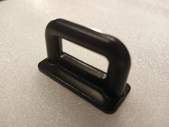 5/8" Heavy Black Nylon Flat Base Slides